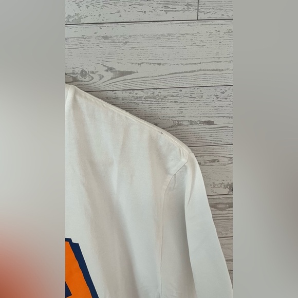 Vast Life Men's Medium VAST Orange Graphic Print Short Sleeve Tee Shirt White - Picture 4 of 9